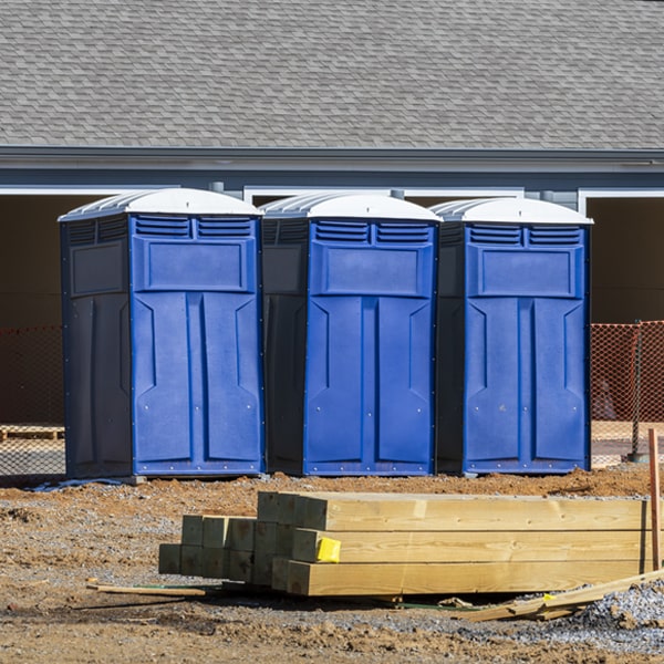 are there any restrictions on where i can place the portable toilets during my rental period in Venice FL